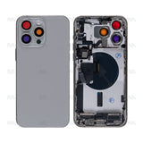 Boîtier avec petites pièces en titane naturel OEM pour Apple iPhone 15 Pro Max