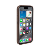 Coque Mag Carbon avec MagSafe pour Apple iPhone 15 Plus - Marron