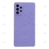 Vitre arrière avec objectif pour Samsung Galaxy A72 4G A725F, A72 5G A726B – Awesome Violet – OEM
