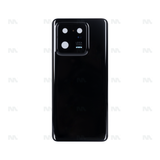 Vitre arrière pour Xiaomi 13 Pro avec objectif, noir céramique, OEM