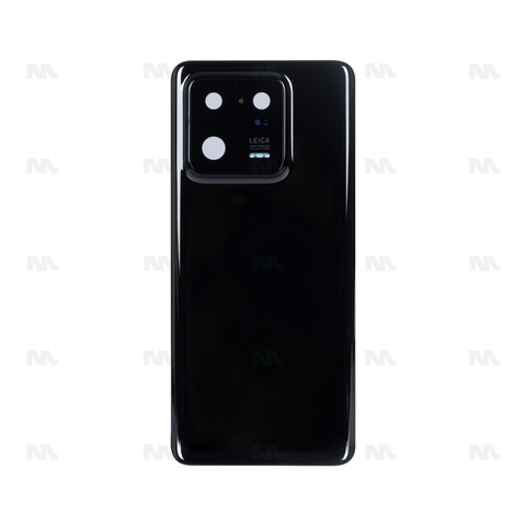Vitre arrière pour Xiaomi 13 Pro avec objectif, noir céramique, OEM