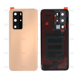 Vitre arrière pour Huawei P40 Pro avec objectif Blush Gold OEM
