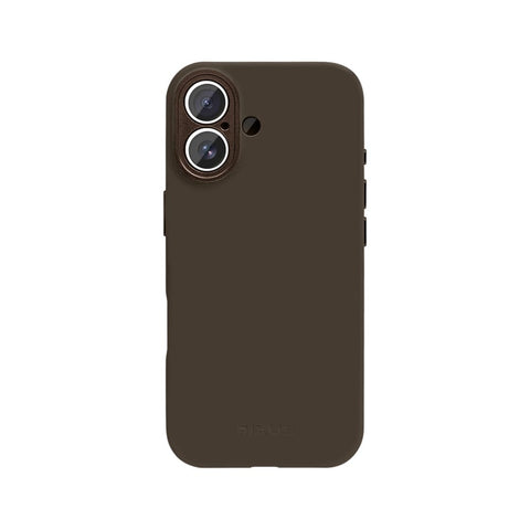 Coque de Protection Rixus ProShield pour Apple iPhone 17 - Marron Foncé