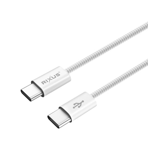 Câble USB-C 60W Rixus RXUC15CD (Présentoir Comptoir 02)