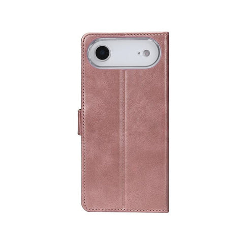 Rixus Bookcase pour Apple iPhone 17 Air Rose