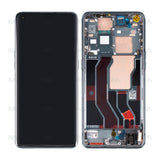 Chassis + Ecran Original OEM + Vitre pour Oppo Find X3 Pro (CPH2173) - Noir