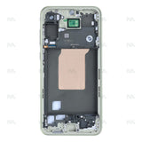 Cadre central jaune citron OEM pour Samsung Galaxy A55 5G A556B