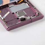 Chassis + Ecran OLED + Vitre pour Samsung Galaxy S22 Ultra S908B - Violet